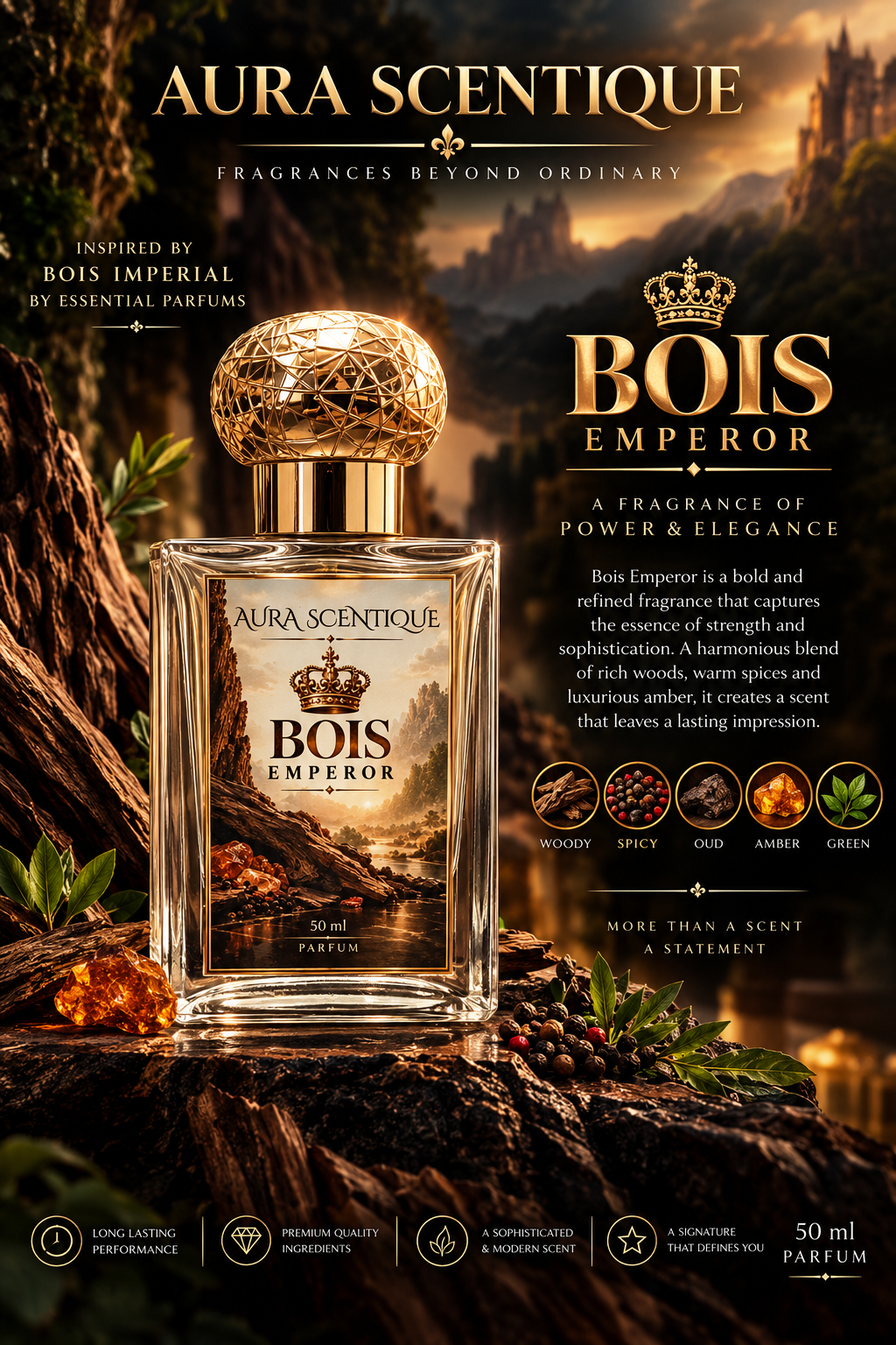 Bois Emperor - Inspired by Bois Imperial by Essential Parfums