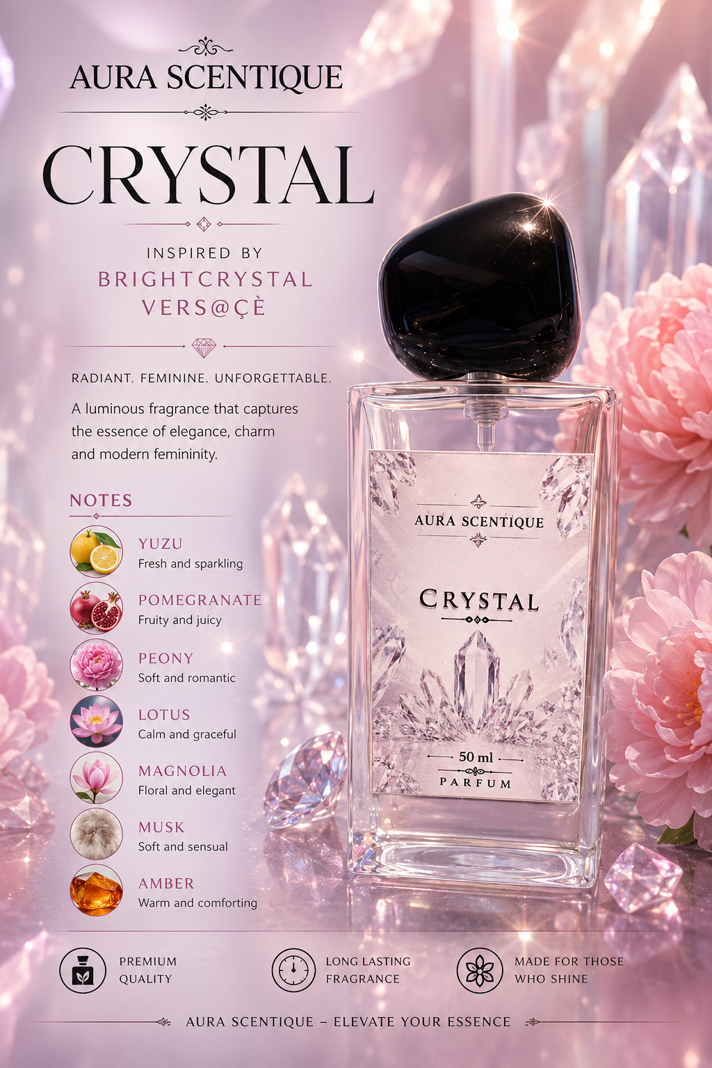 Crystal - Inspired by Vers@ce Bright Crystal.