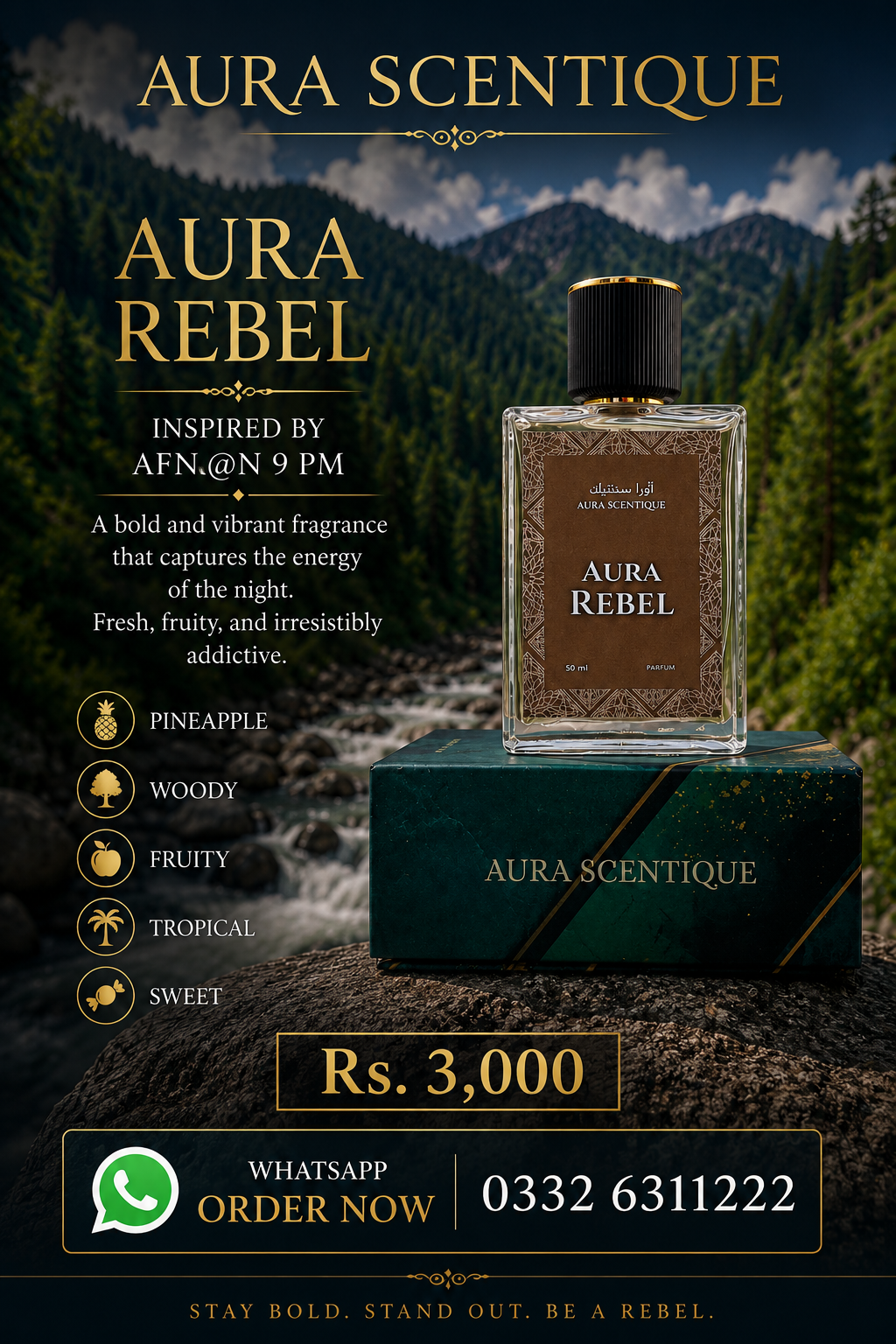 Aura Rebel - Inspired by Afn@n 9 pm Rebèl.