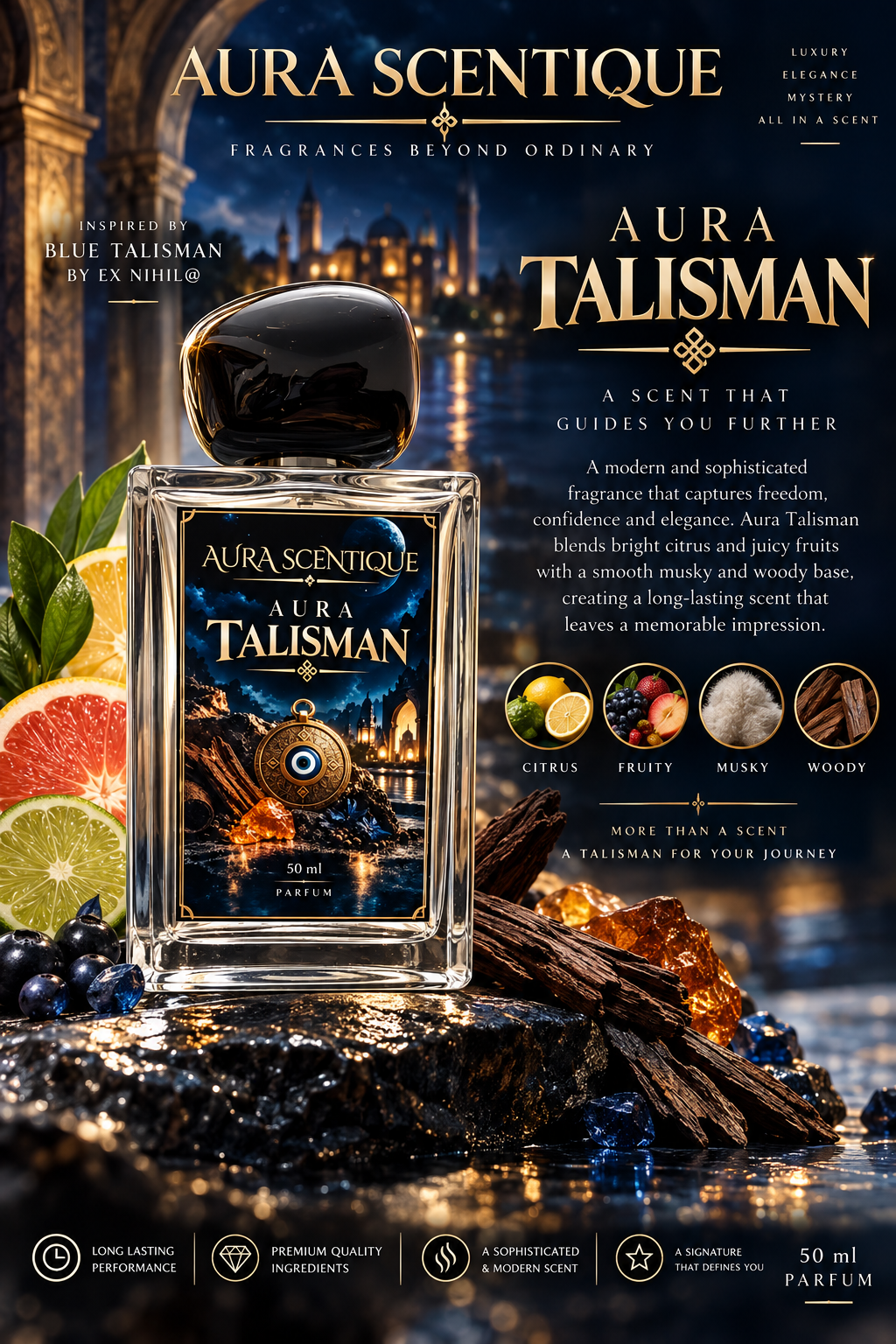 Aura Talisman - Inspired by Blue Talisman by Ex Nihil@